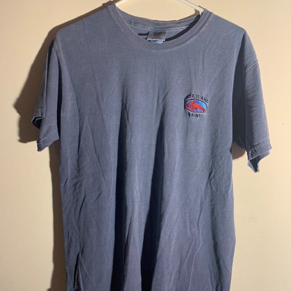Comfort colors Portland Maine blue t-shirt size medium